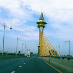 สะพานมหาเจษฎาบดินทรานุสรณ์ ณ จังหวัดนนทบุรี ถนนราชพฤกษ์